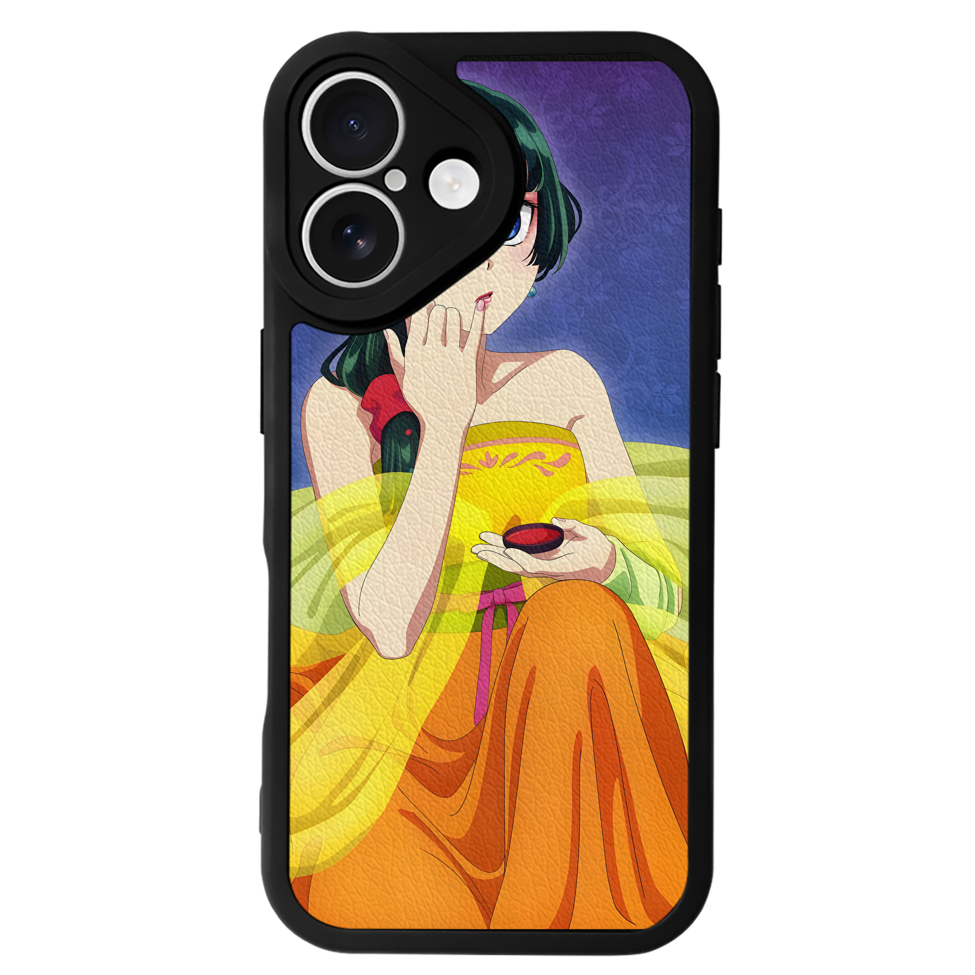 （画像用） 薬屋のひとりごと The Apothecary Diaries 【iPhone 16シリーズ対応】シリコンスマホケース（レザー調） 材質：シリコン